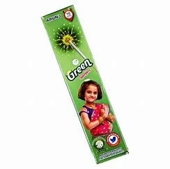 10cm Green Sparklers (BOX)